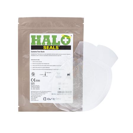 Halo Hrudní krytí: H - HALO Chest Seal, 2ks/bal, bez ventilu