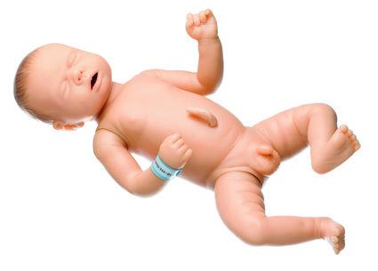 MS58-19 Ošetřovatelské modely novorozence Somso Modelle: Novorozenec, chlapeček