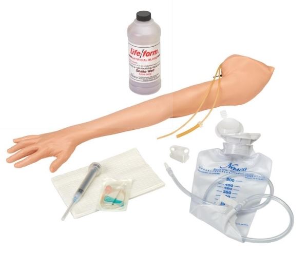R10007 Speciální injekční simulátory, intraoseální přístup, CŽK: Dětská IV paže