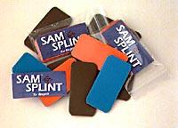 Samsplint-prst Fixace končetin, hlavy, límce, dlahy a další: SAM SPLINT - dlaha prstu