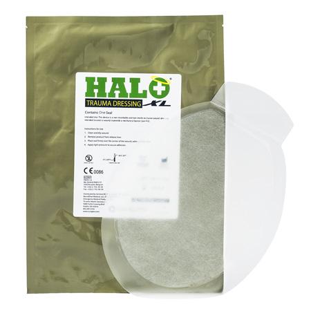 HaloXL H & H, Emergency bandáže, Hrudní krytí, Obvazy....: H - HALO Chest Seal XL