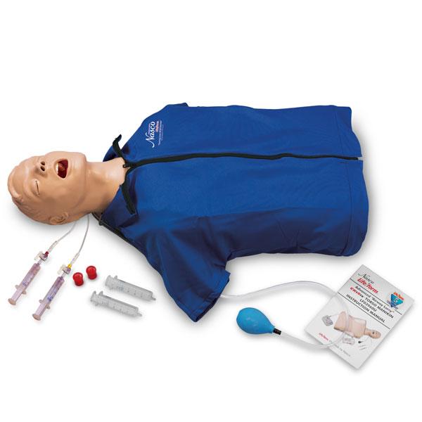 RA120-02884 Zajištění dýchacích cest dospělého: Defibrilační a pokročilé intubační torso Larry