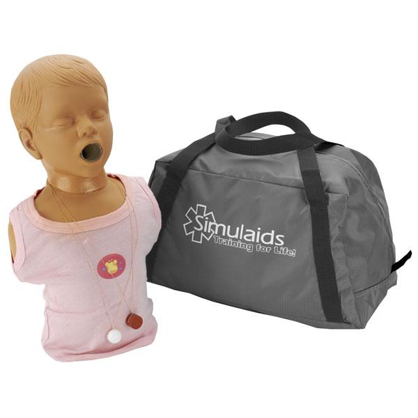 RB120-0058A Modely uvolnění dýchacích cest: Torzo dítěte pro nácvik uvolnění dýchacích cest