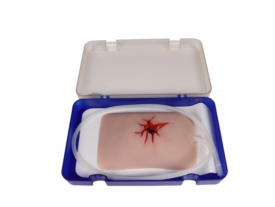 Wunddarstellung_Schuss_Leiste_Wound_Packing